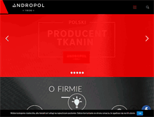 Tablet Screenshot of andropol.pl